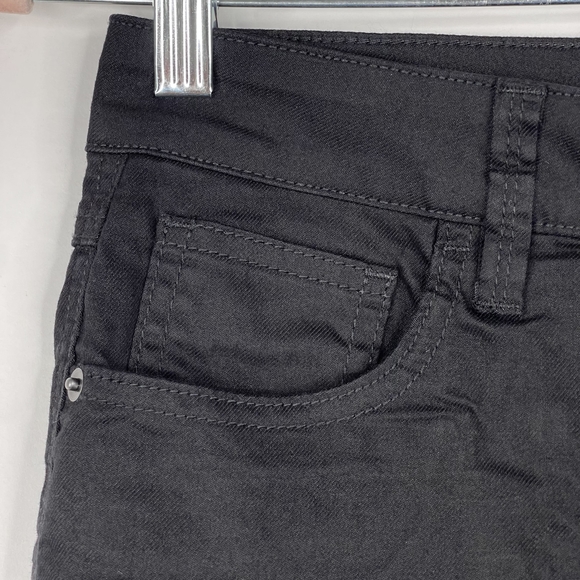 NWT prAna Oday Jean Regular Inseam in Black Out 6 High Rise Skinny #7418 - Picture 4 of 16